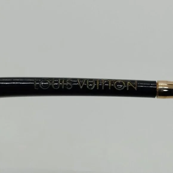 Authentic Louis Vuitton Sunglasses Z1781U Womens Gold mn410-010826 - Picture 8 of 8